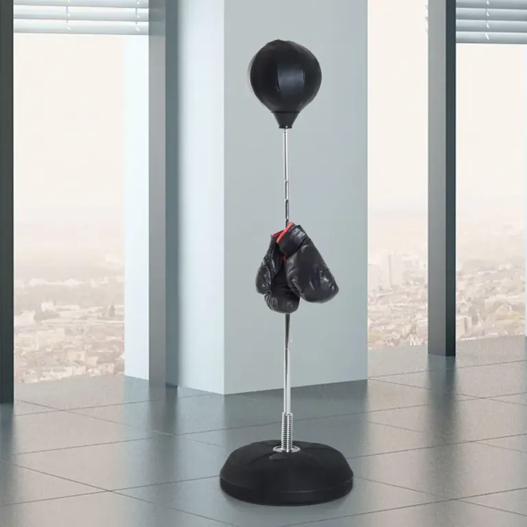Boxningsset med Stansboll Höjdjusterbar 126–144 cm
