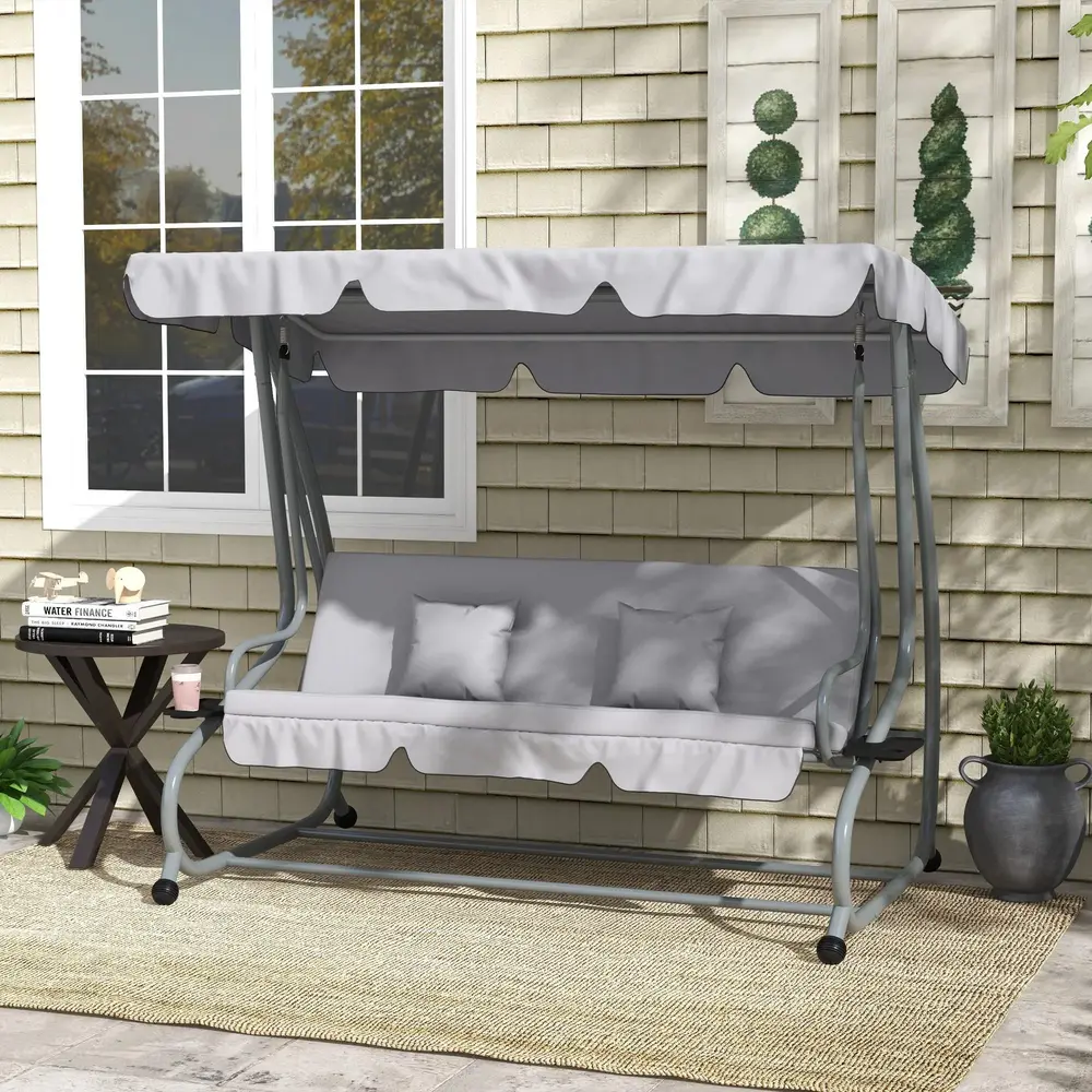 Hammock med Soltak & Dyna 200 x 120 x 164 cm