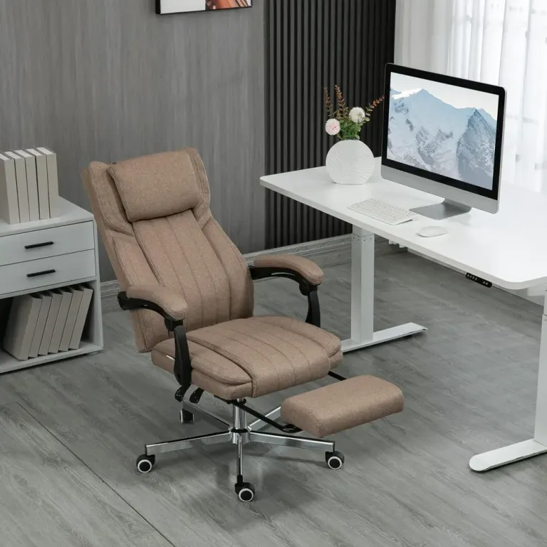 Kontorsstol med Massagefunktion Fällbart 65 x 61 x 118 cm
