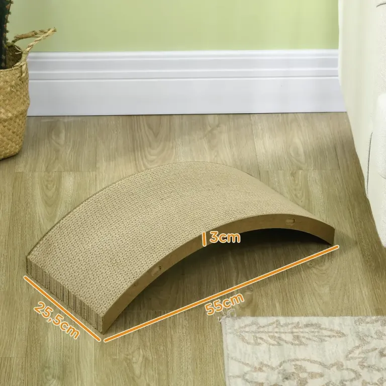 Kattskrapbräda Klösmöbler Brun av Wellpapp 55 x 25,5 x 3 cm