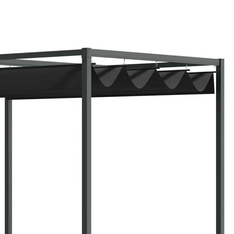 Pergola med Tak Trädgårdspaviljong i 298 x 213 x 221 cm