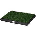 Djurtoalett Konstgräs Hundtoalett för Lägenhet och Balkong Praktisk Husdjurstoalett 63 X 51 X 6 Cm