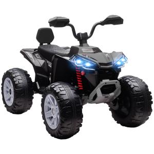 Elektrisk Quad för Barn 24V med 4 Hjul, Strålkastare, USB, MP3, 6,5 km/h, 3-8 År