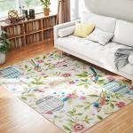 Country Rug, Mångsidig i Polyester, Lättskött och Halkfri, Färgglad