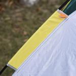 Kupoltält 3 Personer Polyester med Pinnar för Camping och Utomhusäventyr Grön 205 X 195 X 135 Cm