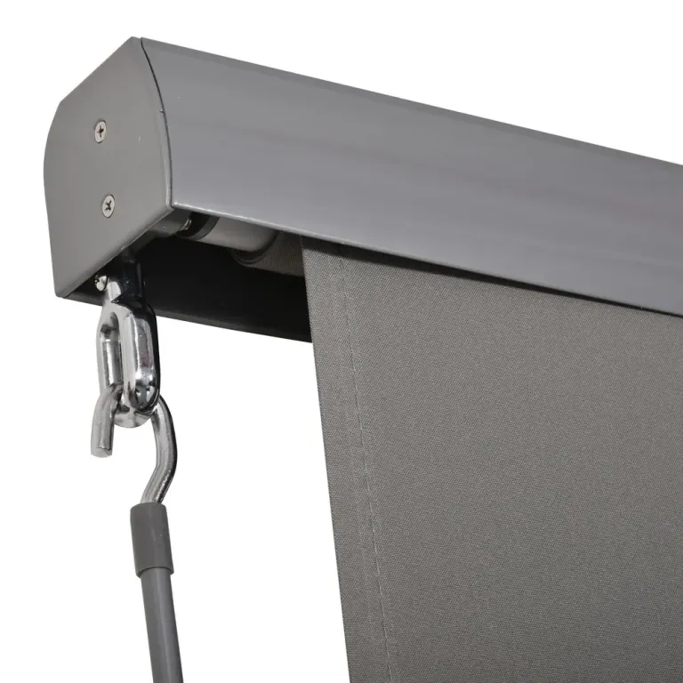 Vertikalmarkis 250 x 140 cm, Grå
