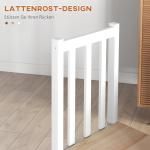 Set med 4 Köksstolar, Massivt Trä, Modern Design, Natur, 38,5 x 47,5 x 99 cm