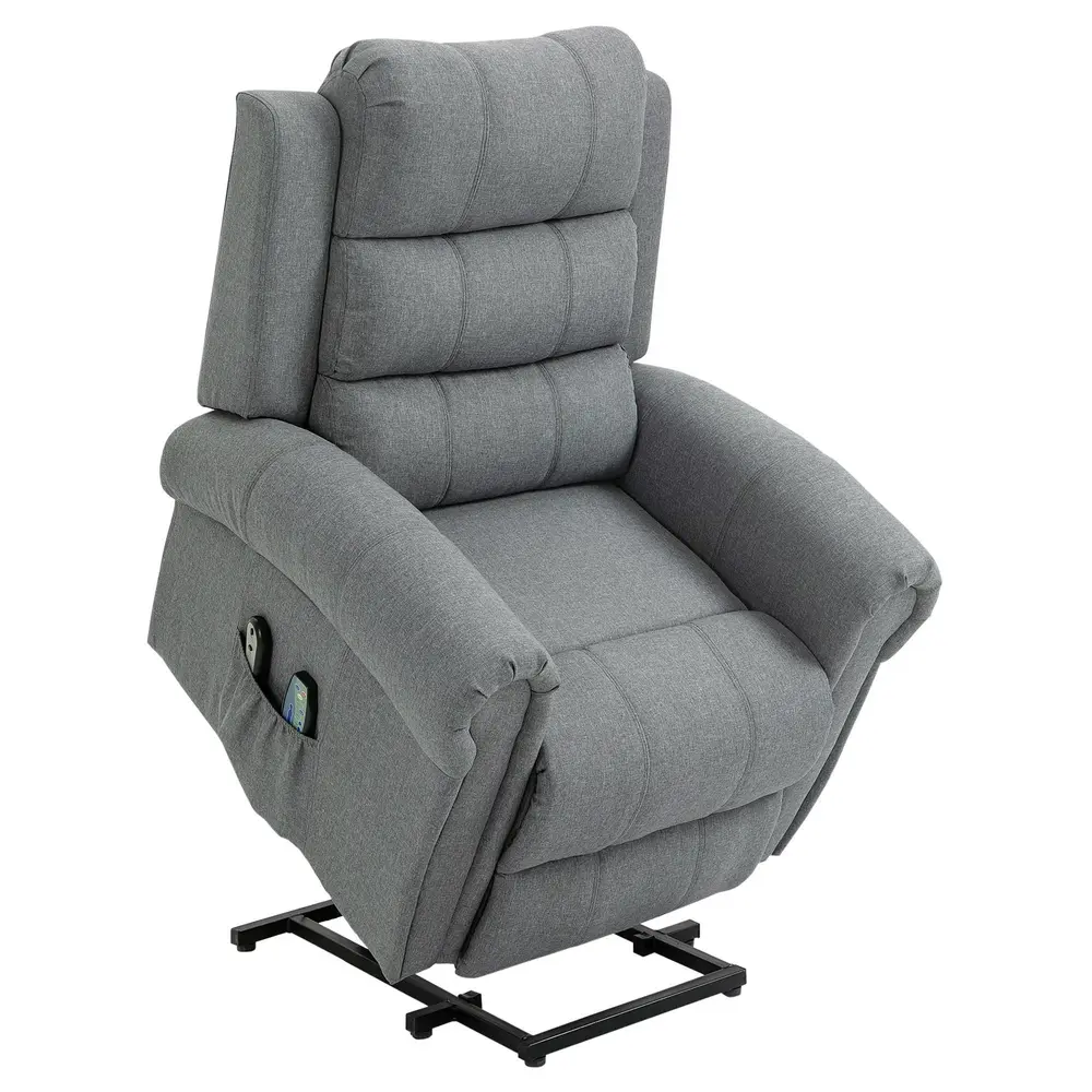 Elektrisk Vilstol med Massagefunktion 90 x 91 x 106 Cm