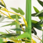 Konstgjord Växt Bambu Grön av Plast för Inomhus och Utomhusbruk Konstträd i Tallkruka 180 cm