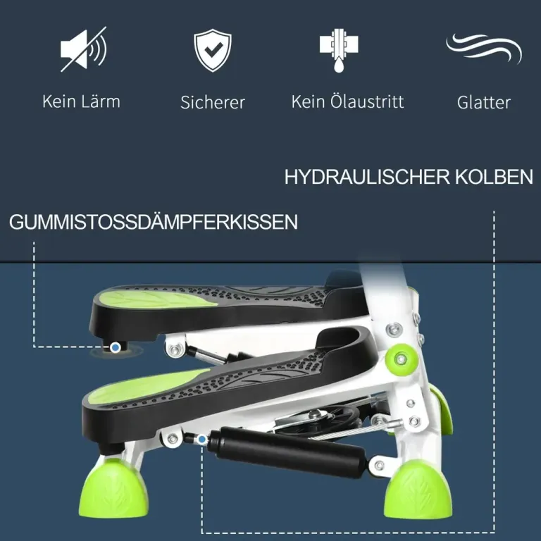 Mini Stepper Träningsredskap med LCD-Skärm