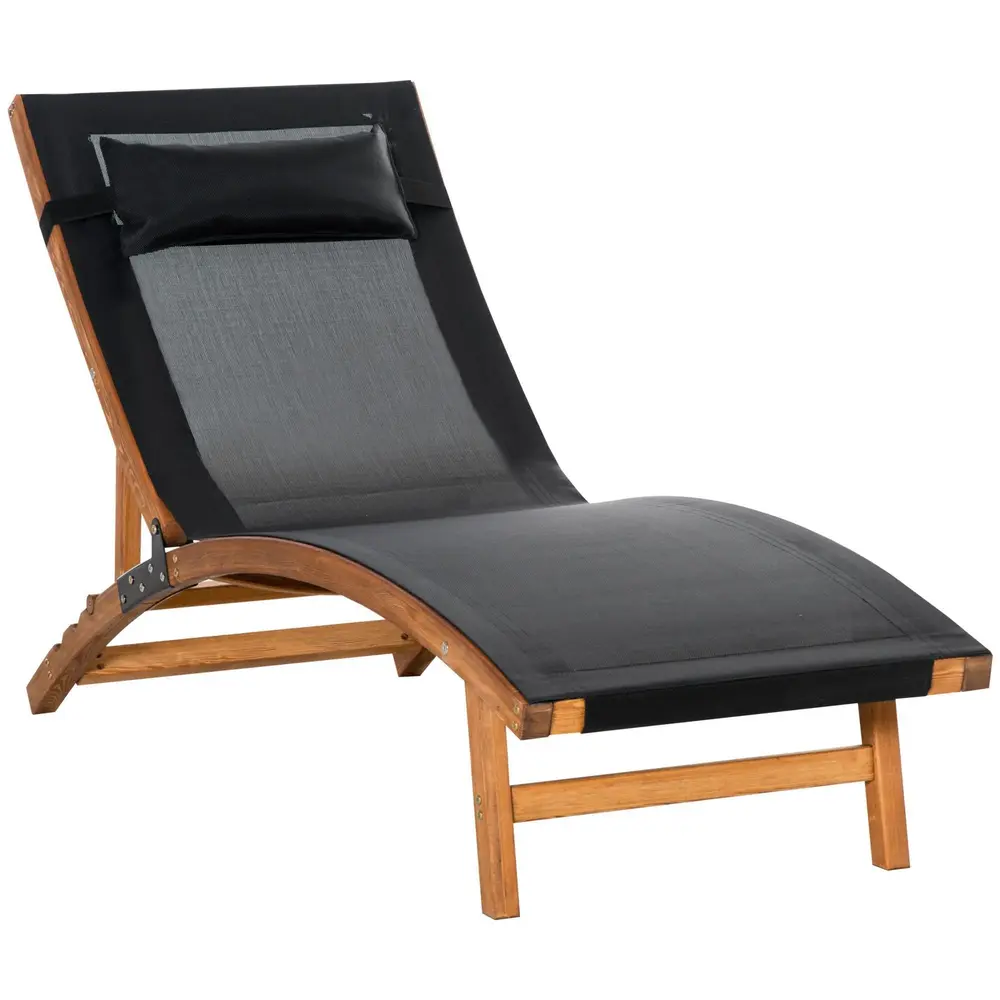 Solstol med Dyna Trädgårdsstol 182 x 64 x 71 Cm
