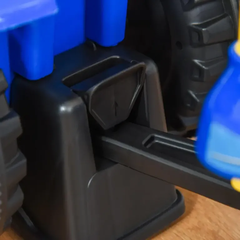 Gåtraktor med Släp & Tuta för Småbarn Blå