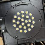 Sollampa Rottinglampa Svart av Plast och Rotting för Uteplats och Trädgård Vattentät LED Trädgårdslampa med Ljussensor Automatisk 15,5 x 15,5 x 46 cm