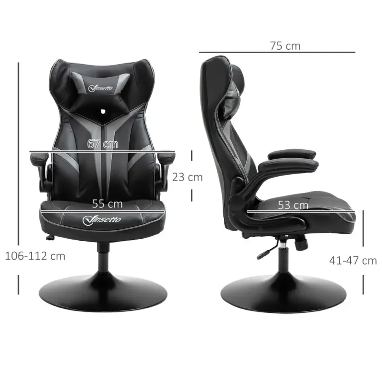 Gamingstol Ergonomisk Datorstol 67 x 70 x 106–112 cm