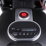 Elektrisk Motorcykel för Barn med Stödhjul och Musik Rolig Körupplevelse för Små Barn Röd 3-6 År