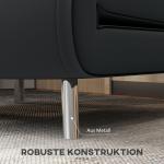 Sovstol Bäddfåtölj Svart av Sammet och Metall för Gäster Hopfällbar Stol med Sängfunktion och Kuddar 77 x 88 x 83 cm