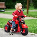 Elektrisk Fyrhjuling Miniquad Blå av Metall och Plast för Barn från 18 Månader Elbil med LED och Horn