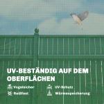 Växthus Pop-up Grön PE-plast för Trädgård Hopfällbart Odlingshus med Dörrar och Fönster Väderbeständigt 300x200x270 cm
