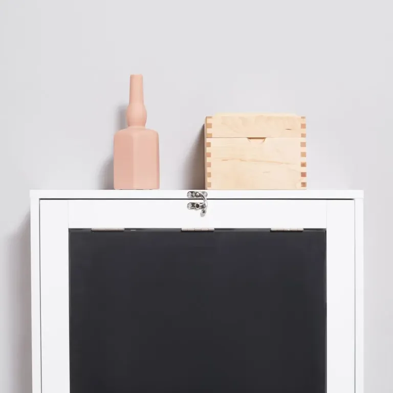 Väggbord Fällbart Skrivbord Vit 60 x 94,5 x 147 cm