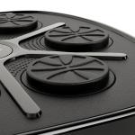 Boxningsmaskin Musikboxningsmaskin Elektronisk Svart av Plast och Komposit för Hemmaträning Väggmonterad Boxning med Bluetooth