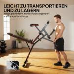 Träningsbänk Justerbar Röd och Svart Stål för Hemmagym Multifunktionell Bänkpress med Bencurl och Preacher Curl Maxbelastning 300 kg
