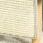 Klösmatta för Soffa 2-Pack, Skyddande Sisalmatta för Möbler, Hållbart Klösskydd för Katter, Beige/Grå, 130 x 45 x 0,3 cm