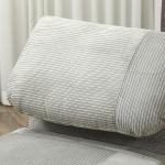 Bäddsoffa Stolsäng 2-i-1 Grå av Manchester och Metall för Sovrum och Vardagsrum Gästsäng med Justerbar Madrass 82 x 89 x 83 cm