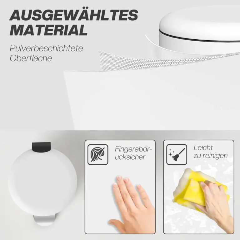 Sensor Soptunna Automatisk Papperskorg Rostfritt Stål