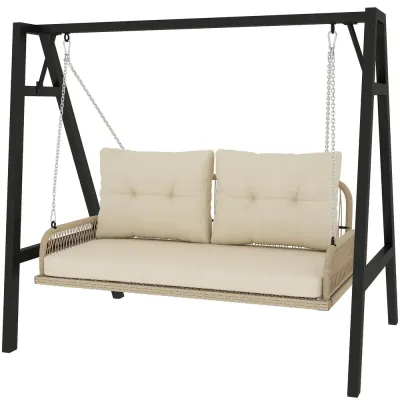 Hammock Rottinggunga 2-Sits Beige 115 x 66 x 44 cm