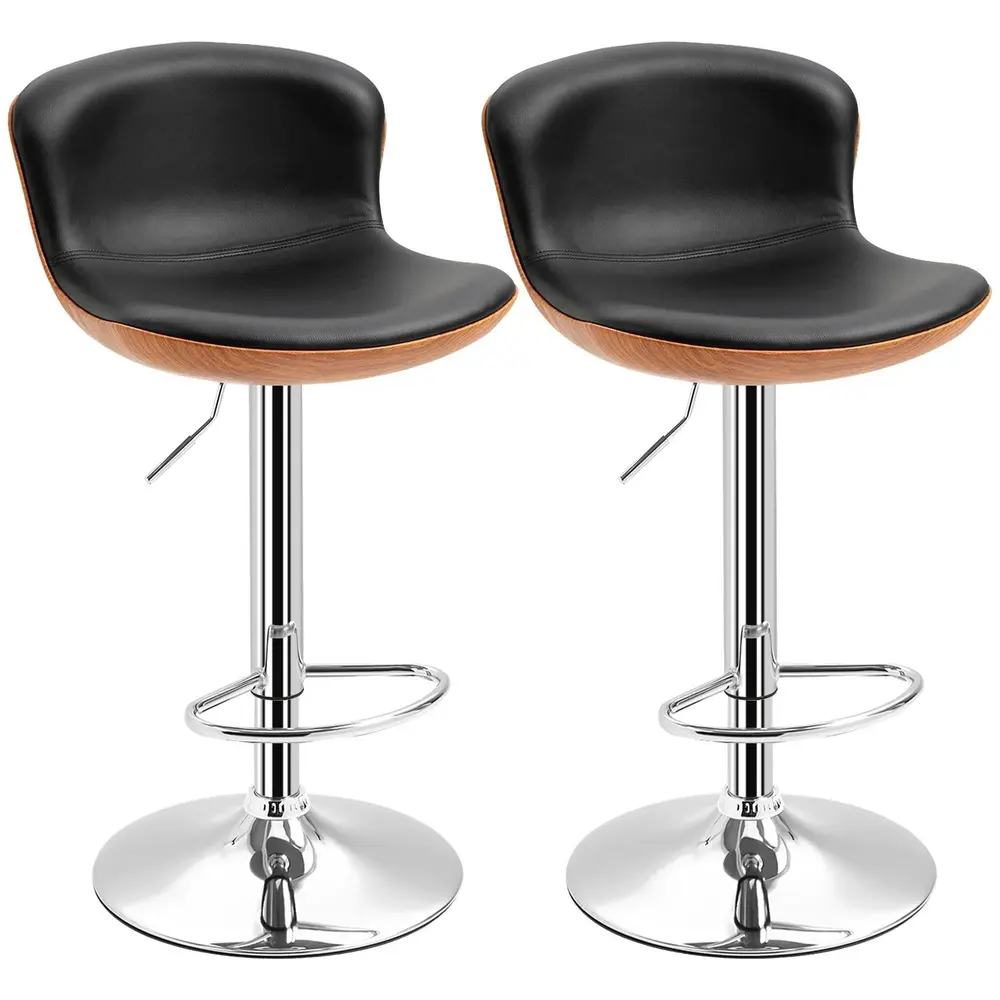 Köksbarstol 2-Pack Höj- och Sänkbar 46 x 53,5 x 85-106 Cm