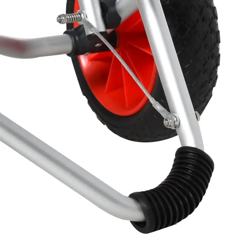 Hopfällbar Kajakvagn i Aluminium Max 75 kg, Silver