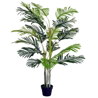 Konstgjord Palm i Kruka Stor och Naturtrogen 150 cm, Grön