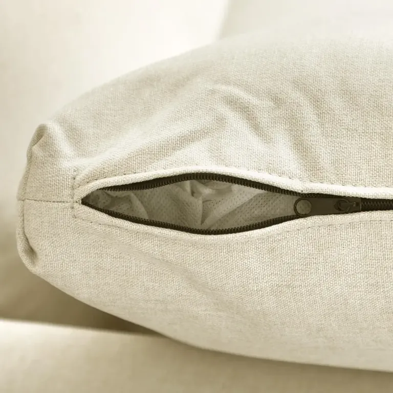 2-Sits Soffa i Tyg Klädd 137 cm Beige