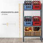 Hundsoffa Husdjursbädd Grå av Trä och Tyg för Små Hundar Tvättbar Soffa med Ryggstöd 45 kg