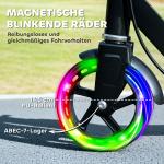 Sparkcykel för Barn med Dubbla Bromsar och Hopfällbar Design för Lek och Motion Hållbar och Säker Svart Metall 3-8 år