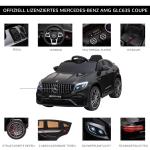 Licensierad Mercedes-Benz AMG GLA45 Elbil för Barn med Fjärrkontroll och MP3 Säker och Rolig Svart 37-60 Månader