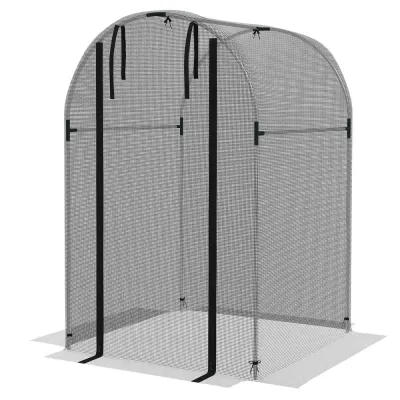Insektsskyddsnät Trädgårdsnät Svart av Hdpe 1,2 x 1,2 m