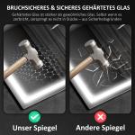 Badrumsspegel med LED-belysning och Anti-beslagsdyna samt 3 Färger och Klocka Ergonomisk och Elegant Silver Glas 600 x 800 mm