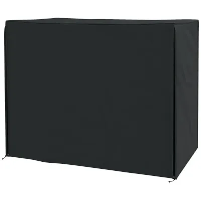 Skyddsöverdrag för Trädgårdsgunga Svart 220 x 125 x 172 cm