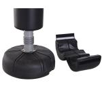 Fristående Boxningssäck 176 Cm med Flex-System HDPE PVC EPE Stående Boxningssäck Svart