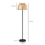 Solcellsgolvlampa Utomhuslampa Varmvit av Plast för Inomhus och Utomhus USB Uppladdningsbar och Vattentät IP44