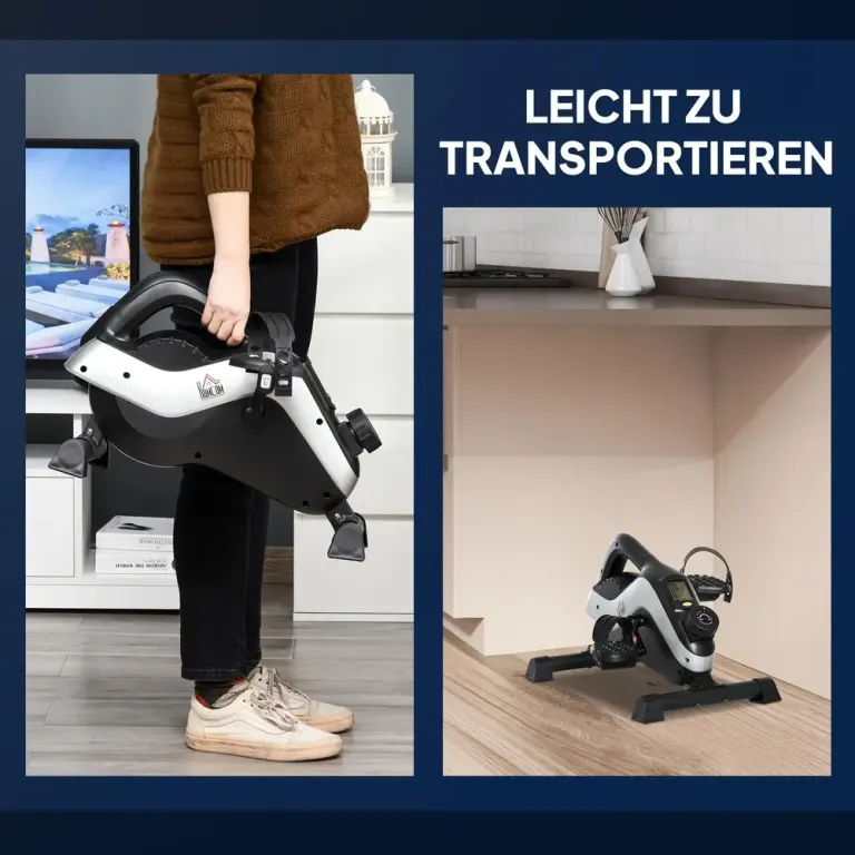 Mini-Motionscykel och Pedaltränare för Ben och Armar
