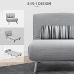 Hopfällbar Gästsäng med Madrass Extrasäng på Hjul Stabil Metallram Grå Vit 75 X 70 X 75 Cm