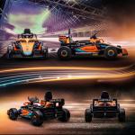 McLaren Barnbil Elbil Orange av Plast för Barn 3-5 År Licensierad Sportbil med Fjärrkontroll och MP3 30 kg