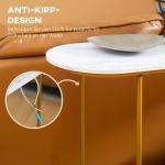 Sidobordsset om 2 Soffbord Fyrkantigt Svart av Stål och Glas för Vardagsrum Modern Design med Bordsskiva