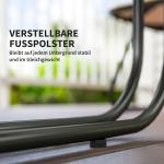Trädgårdsmöbelset i Polyrattan Loungeset med Soffa, Fåtölj och Bord med Kuddar, Brun+Mörkgrå, 116x60x69 cm
