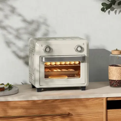 Miniugn och Varmluftsfritös 10 l 1000 w med Timer, Cremevit