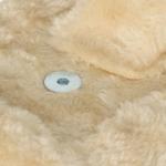 Kattklättervägg Kattmöbel Beige av Plysch och Sisal för Katter upp till 5 kg 4 Delar Väggmonterad med Sittplattform