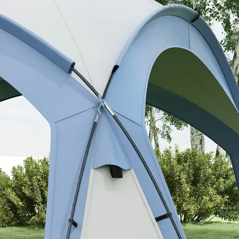 Lusthus Paviljong Event Shelter Blå 3,5 x 3,5 m