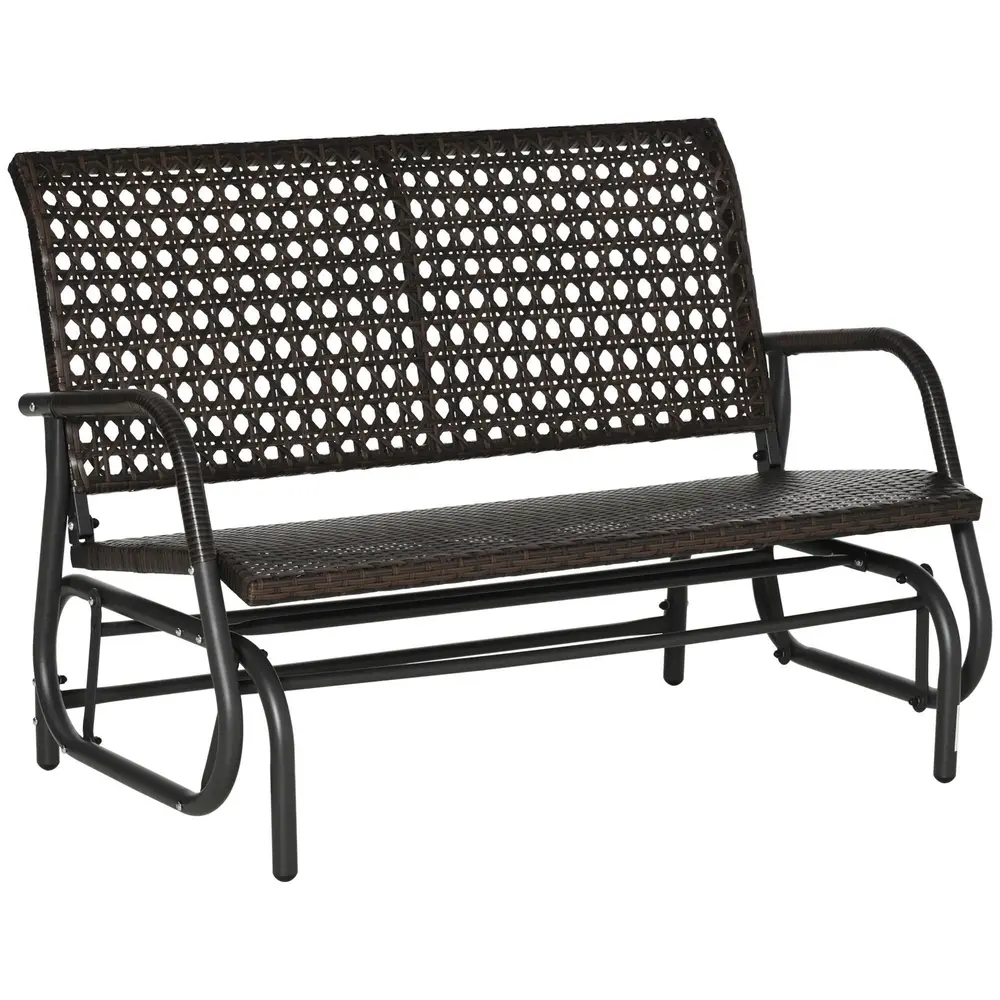 Gungbänk i Konstrotting 2 Personer 70 x 120 x 84 Cm